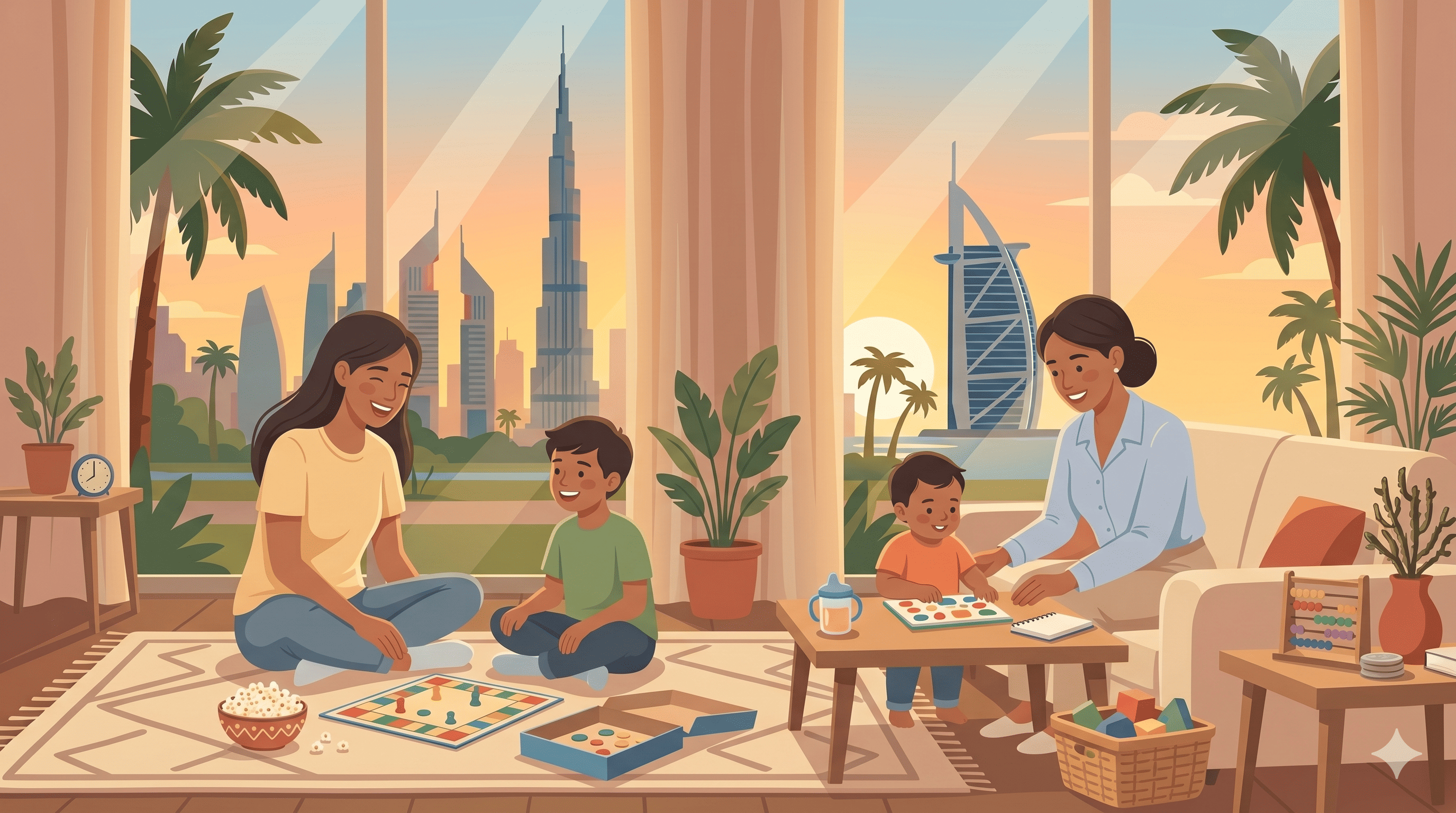 nanny in UAE